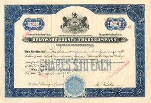 Delaware County Trust Co.